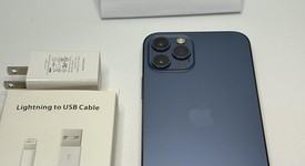 Good
													Apple iPhone 12 Pro - Unlocked, Pacific Blue, 128 GB, A2341, photo 4 of 5
