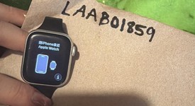 Fair
													Apple Watch Series 7 41mm - Unlocked, Starlight, A2475 - Cellular, Aluminum, photo 1 of 4