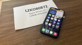 Good
													Apple iPhone 13 - Unlocked, Midnight, 128 GB, A2482, photo 1 of 5