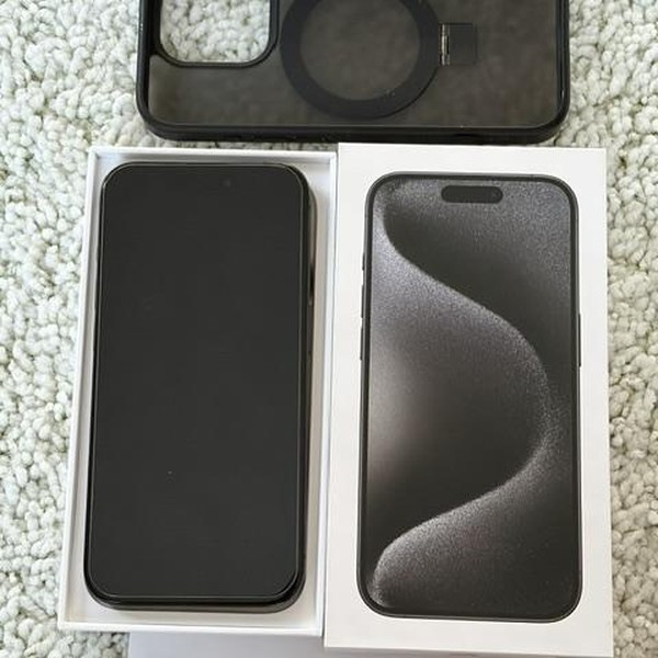 Apple iPhone 15 Pro - AT&T, 128 GB, Black, A2848