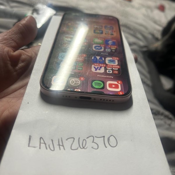 Apple iPhone 15 - T-Mobile, 128 GB, Pink, A2846