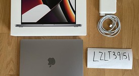 Mint
													MacBook Pro 2021 - 14" - Apple M1 Max, Gray, 2 TB, 64 GB, photo 4 of 15