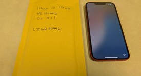 Good
													Apple iPhone 13 - Verizon, Red, 128 GB, A2482, photo 1 of 5