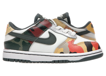 Nike Dunk Low Sail Multi-Camo (TD) for sale