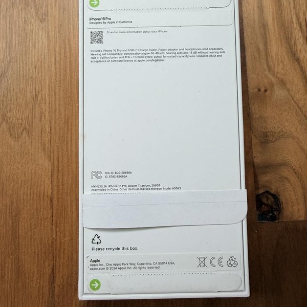 Apple iPhone 16 Pro - T-Mobile, 256 GB, Desert, A3083