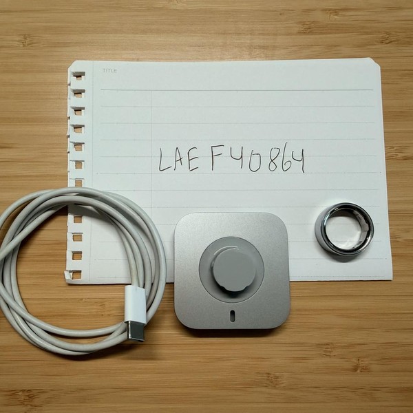 Oura Ring Gen 4 - Silver, Size 8