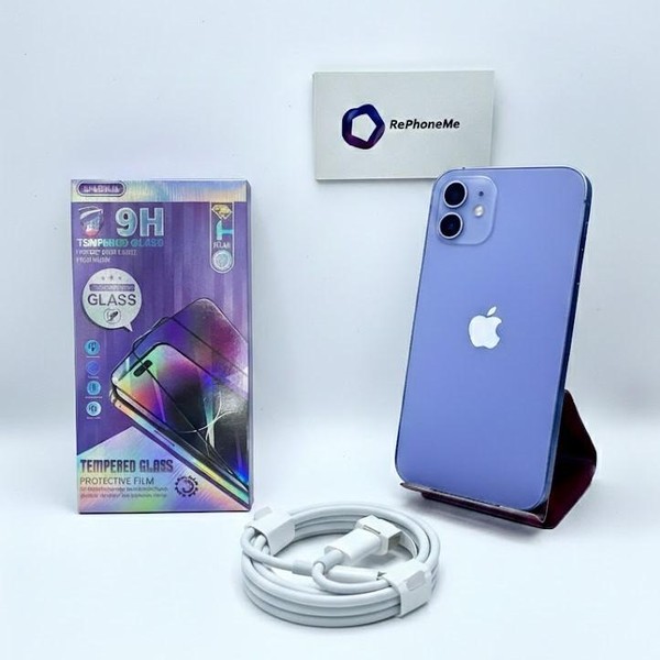 Apple iPhone 12 Mini - Unlocked, 64 GB, Purple, A2176