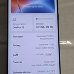 Fair OnePlus 13 - Unlocked, 512 GB, Black Eclipse, 16 GB