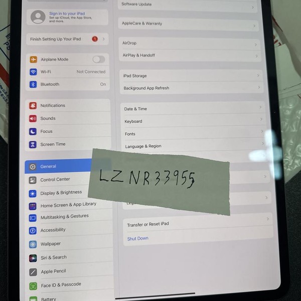 Apple iPad Pro 13 inch (M4) 2024 - Wi-Fi, 1 TB, Black, 16 GB, A2925, Standard Glass