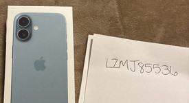 New
													Apple iPhone 16 - AT&T, Teal, 256 GB, A3081, photo 1 of 3