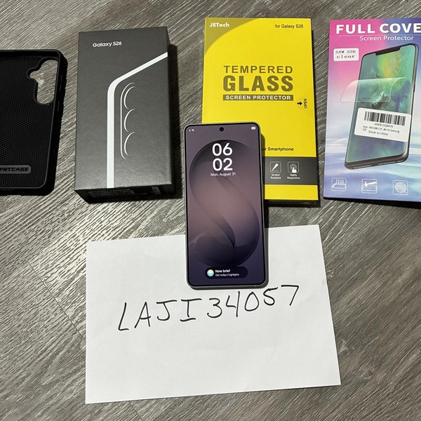 Samsung Galaxy S26 - Unlocked, 256 GB, Silver Shadow, 12 GB, SM-S942U1