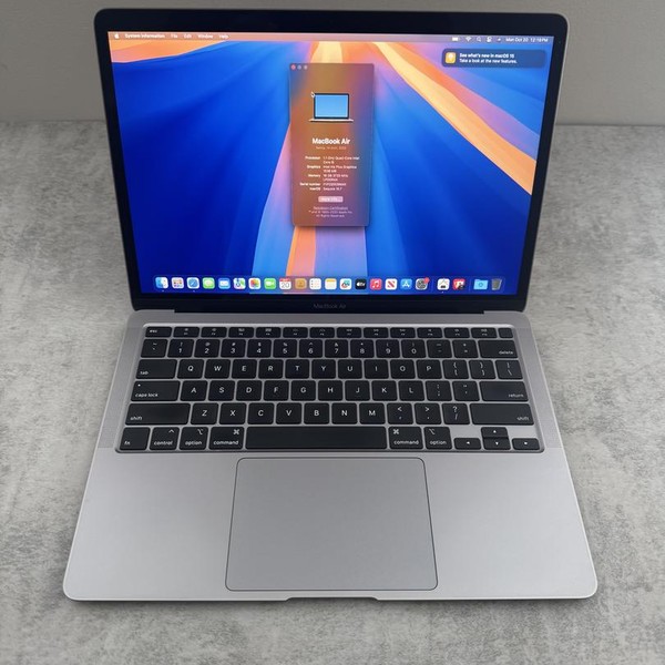 MacBook Air 2020 - 13 inch - 512 GB, Gray, 16 GB, Intel Core i5
