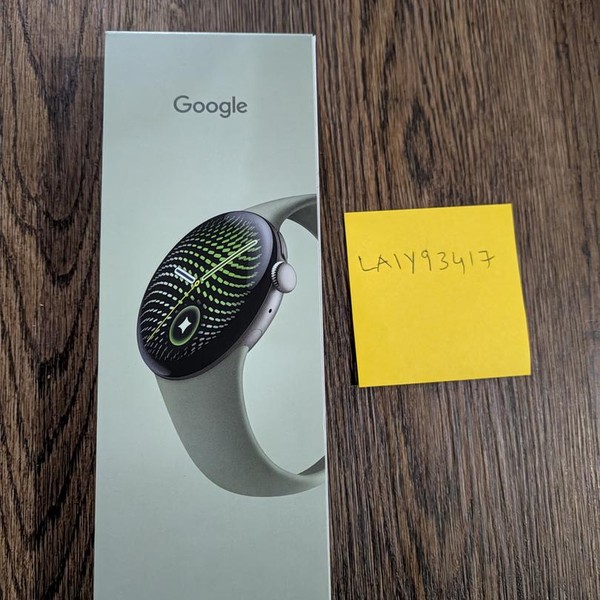 Google Pixel Watch 5 - Wi-Fi, Satin Pyrite Aluminum, 41mm, Wi-Fi