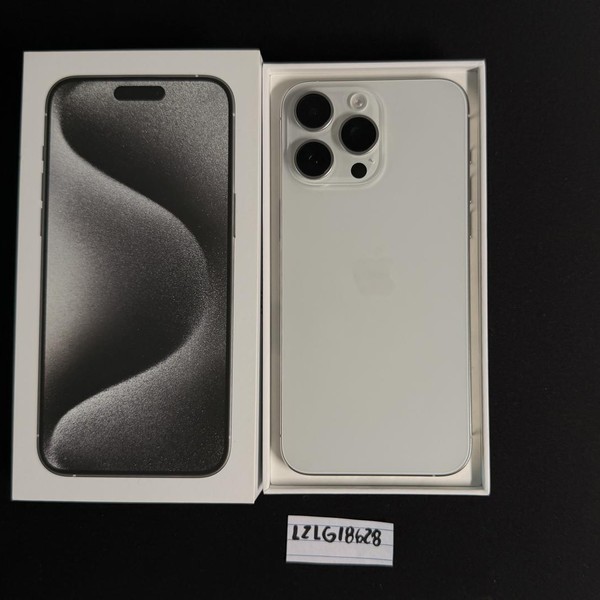 Apple iPhone 15 Pro Max - Unlocked, 512 GB, White, A2849