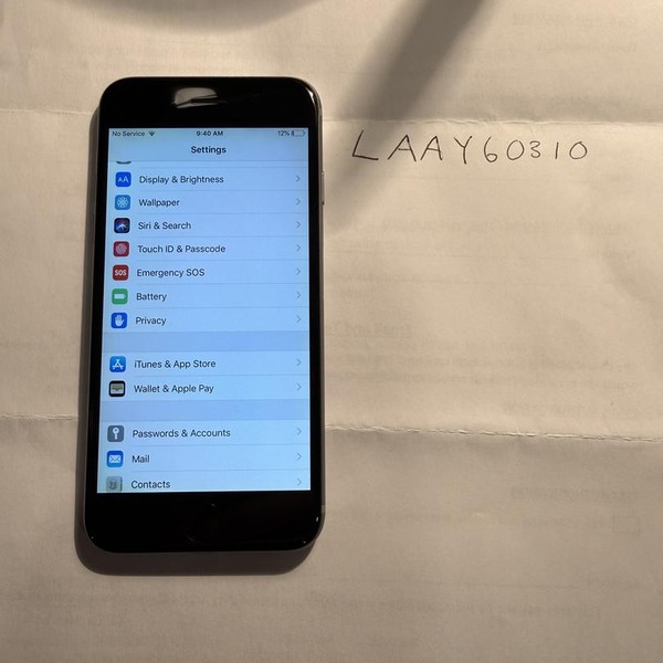 Apple iPhone 6 - Verizon, Silver, 16 GB, A1549