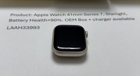 Mint
													Apple Watch Series 7 41mm - Starlight, A2473 - GPS, Aluminum, photo 3 of 9