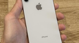 Good
													Apple iPhone X - Unlocked, Silver, 64 GB, A1865, photo 1 of 5