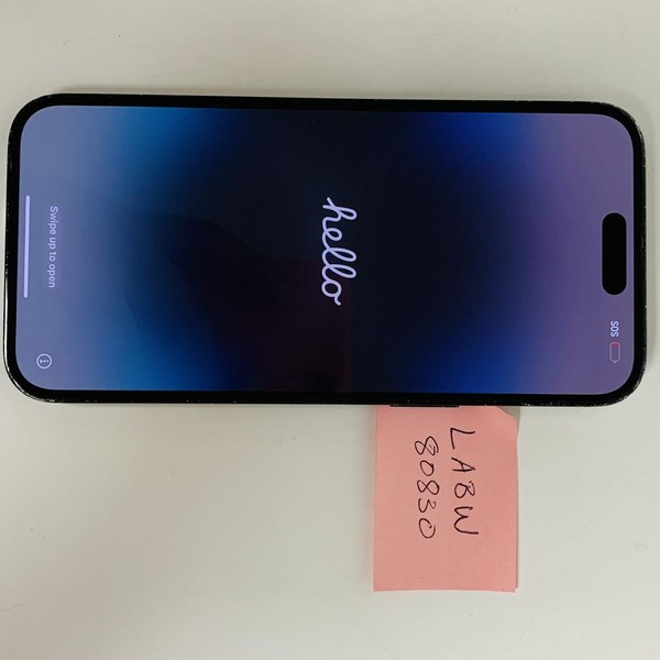 Apple iPhone 14 Pro Max - Unlocked, 256 GB, Black, A2651