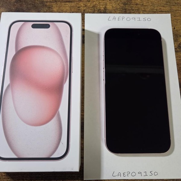 Apple iPhone 15 - T-Mobile, 128 GB, Pink, A2846