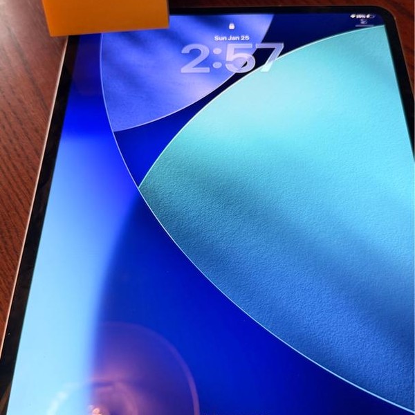 Apple iPad Pro 13 inch (M4) 2024 - Unlocked, Silver, 1 TB, 16 GB, A2926, Standard Glass