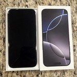 Good Apple iPhone 16 Pro Max - Unlocked, 256 GB, Black, A3084