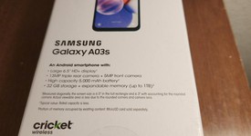 New
													Samsung Galaxy A03s - Cricket, Blue, 32 GB, 3 GB, photo 6 of 6