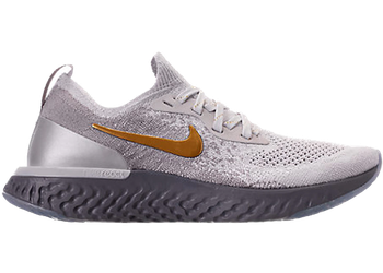 Nike Epic React Flyknit Vast Grey Metallic Gold (Women's) for sale