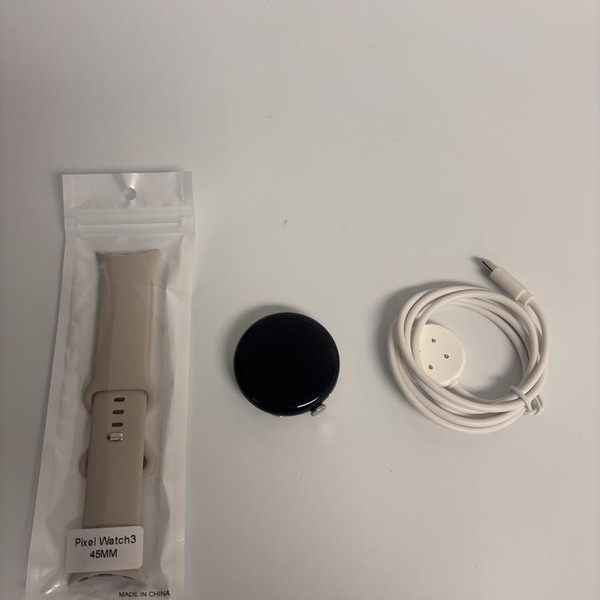 Google Pixel Watch 3 - T-Mobile, Silver, 45mm, LTE