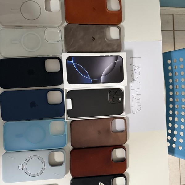 Apple iPhone 16 Pro Max - Unlocked, 1 TB, Black, A3084