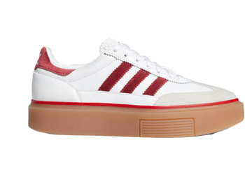 adidas Super Sleek 72 White Burgundy Gum (Women's) for sale
