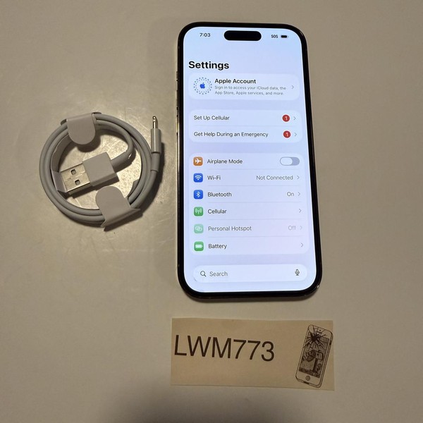 Apple iPhone 14 Pro - Unlocked, 256 GB, Gold, A2650