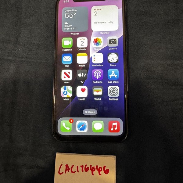 Apple iPhone Xs - Unlocked, 64 GB, Gray, A1920