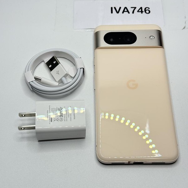 Google Pixel 8 - Unlocked, 128 GB, Rose, 8 GB, G9BQD, Sub-6 5G