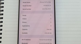 Mint
													Apple iPhone 16 Pro Max - Unlocked, Natural, 256 GB, A3084, photo 2 of 10