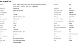 Good
													Dell Inspiron Laptop, photo 3 of 11