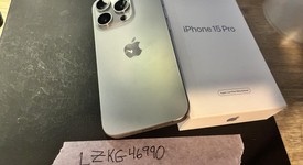 Good
													Apple iPhone 15 Pro - Unlocked, Natural, 128 GB, A2848, photo 2 of 4