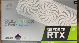 New
													Asus GeForce RTX 3080 - ROG-STRIX-RTX3080-O10G-WHITE, Strix White OC, photo 2 of 4