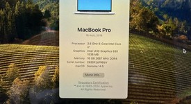 Good
													MacBook Pro 2019 - 16" - I7, Silver, 1 TB, 16 GB, photo 4 of 20