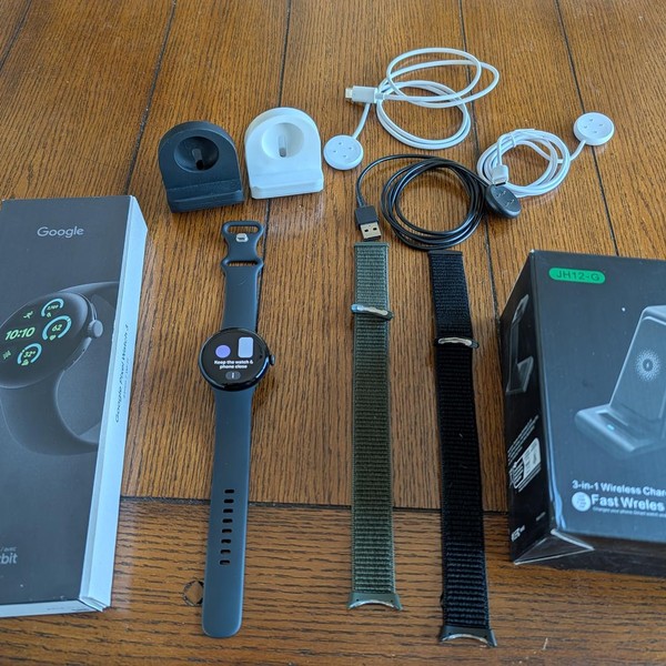 Google Pixel Watch 3 - Wi-Fi, Black, 41mm, Wi-Fi