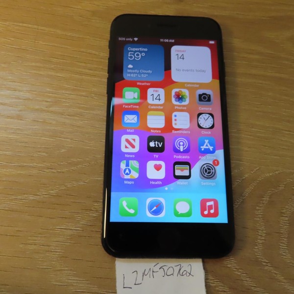 Apple iPhone SE 3rd Gen 2022 - Verizon, 64 GB, Midnight, A2595