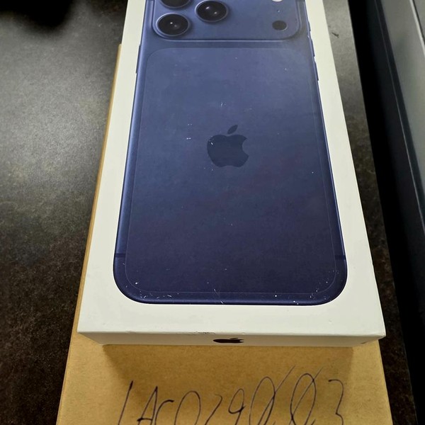 Apple iPhone 17 Pro Max - Unlocked, 2 TB, Deep Blue, A3257