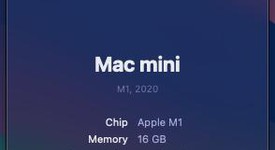 Mint
													Mac mini 2020 - Apple M1, Silver, 256 GB, 16 GB, photo 4 of 6