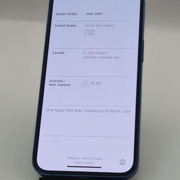 Apple iPhone 13 - AT&T, Blue, 128 GB, A2482