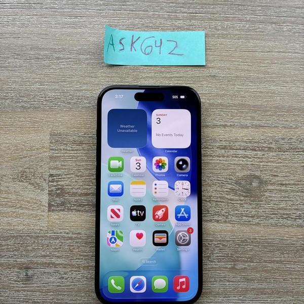 Apple iPhone 15 - Unlocked, 512 GB, Black, A2846