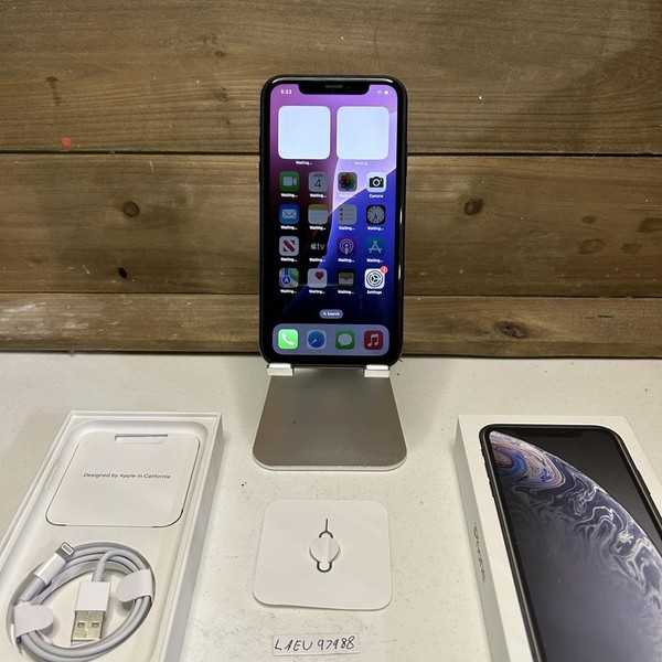 Apple iPhone Xr - Unlocked, 128 GB, Black, A1984