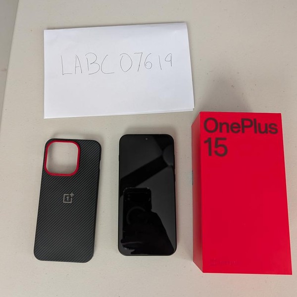 OnePlus 15 - Unlocked, 512 GB, Infinite Black, 16 GB