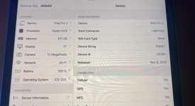 Good
													Apple iPad Pro 11" 2018 - Wi-Fi, Gray, 512 GB, A1980, photo 4 of 12