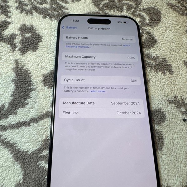 Apple iPhone 16 Pro - AT&T, Black, 128 GB, A3083