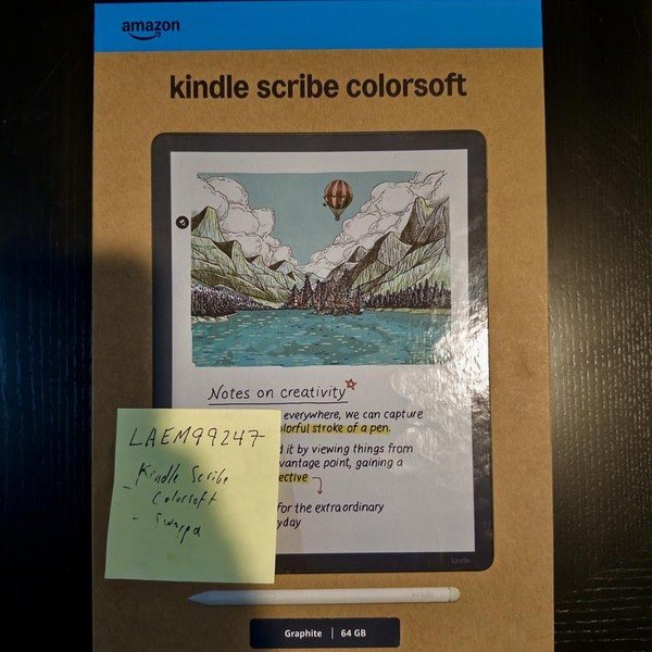 Amazon Kindle Scribe Colorsoft - 64 GB, Graphite
