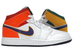 Jordan 1 Mid Alternate Multi-Color (GS) for sale
